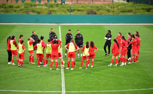 L'équipe nationale féminine