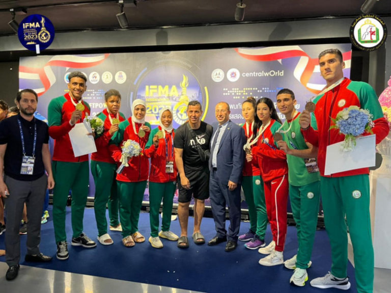 Championnat du monde de MuayThaï (Thaïlande2023) Le Maroc rafle 10