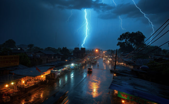 Averses orageuses localement fortes avec rafales de vent jeudi (bulletin d'alerte)