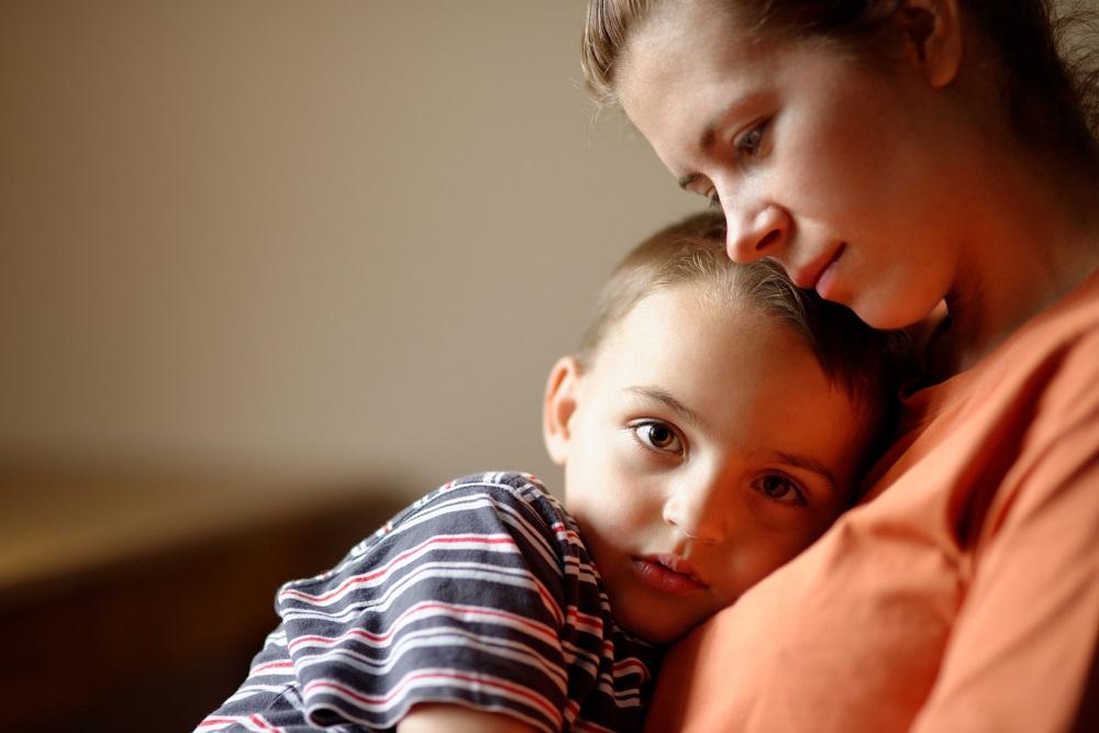 دراسة….اكتئاب الامهات يؤثر على نفسية الاولاد