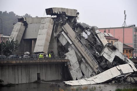 إيطاليا… 30 قتيلا في أكثر انهيارات الجسور دموية