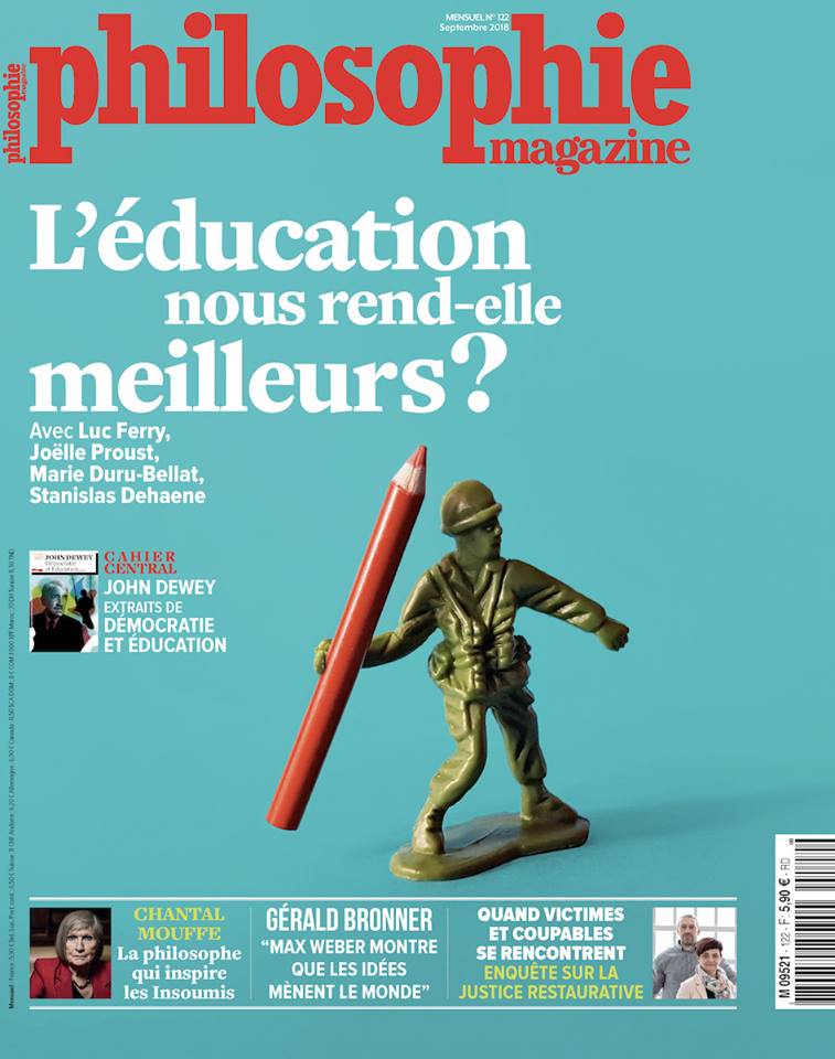 تنوير. منتصر حمادة يسلط الضوء  على جديد مجلة “فلسفة” الفرنسية