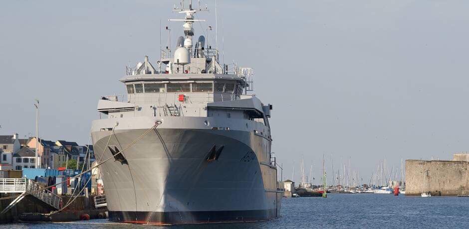 الجيش.. فرنسا تسلم البحرية الملكية سفينة المسح البحري الحربية