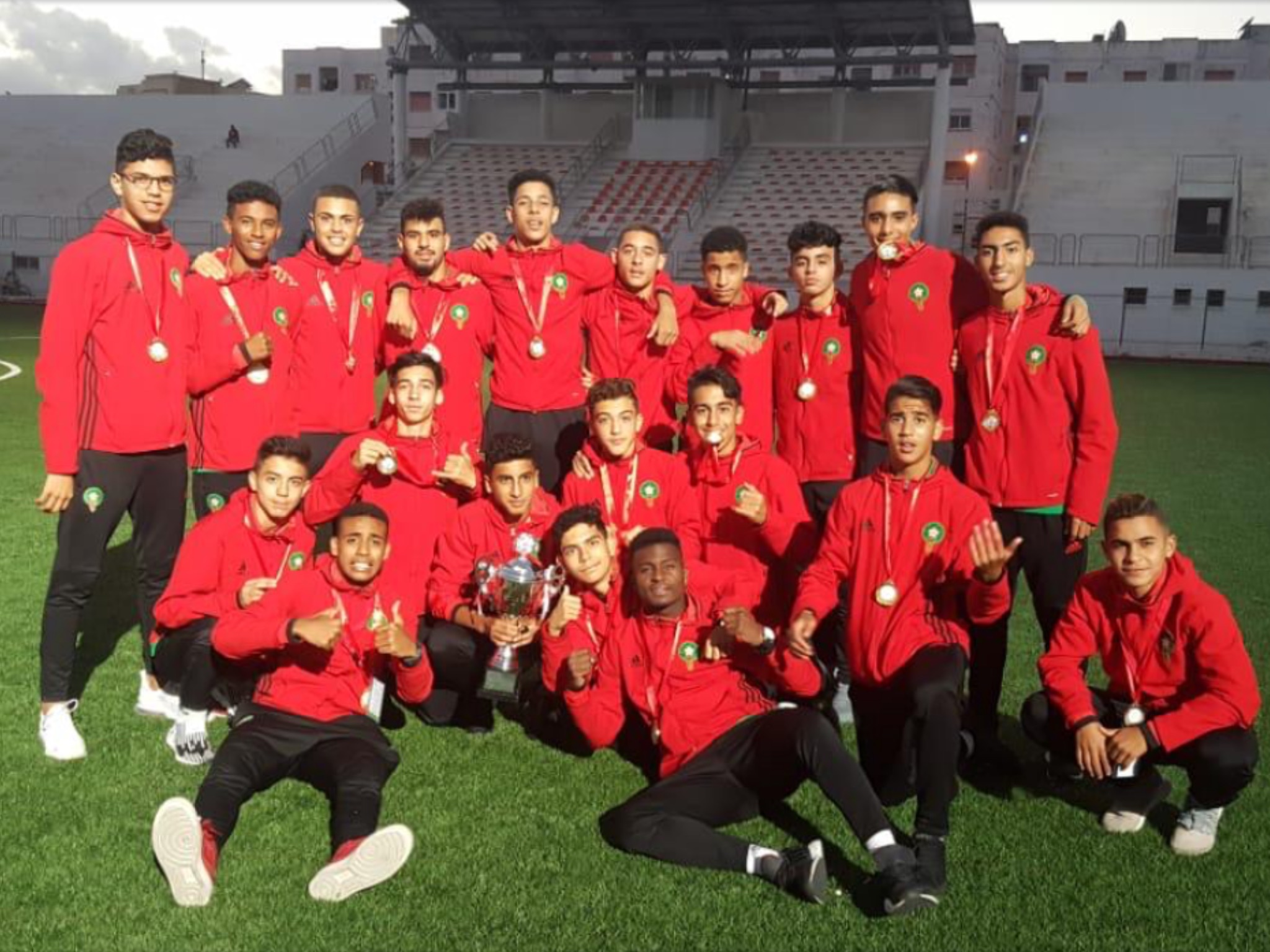 تتويج.. المنتخب الوطني المغربي لأقلّ من 15 سنة بطلا لكأس شمال إفريقيا