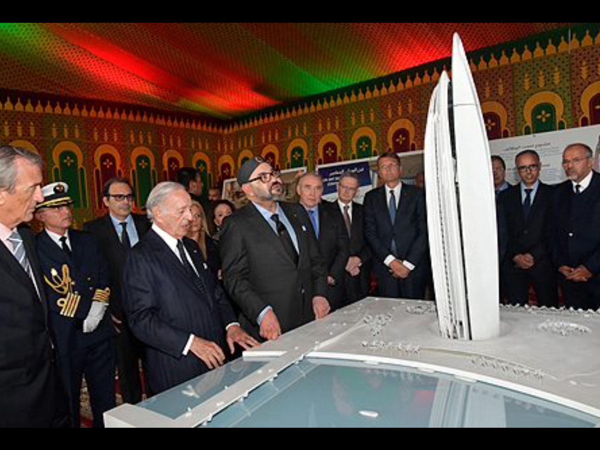 الملك يترأس حفل الإطلاق الرسمي لبناء “برج محمد السادس”