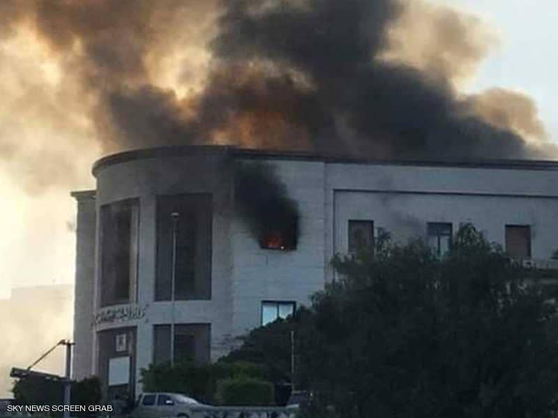 طرابلس..إنفجار قويّ يهز مقر الخارجية الليبية