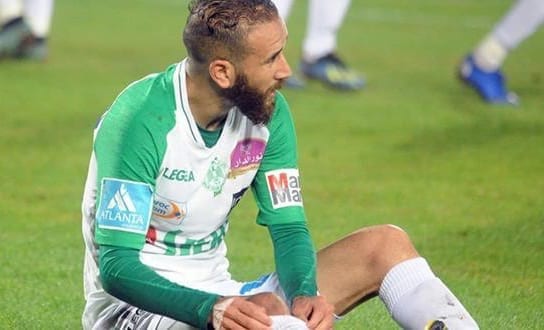 بعد “لقطة” الديربي البيضاوي. الرجاء يوقف لاعبه حدراف (صورة)