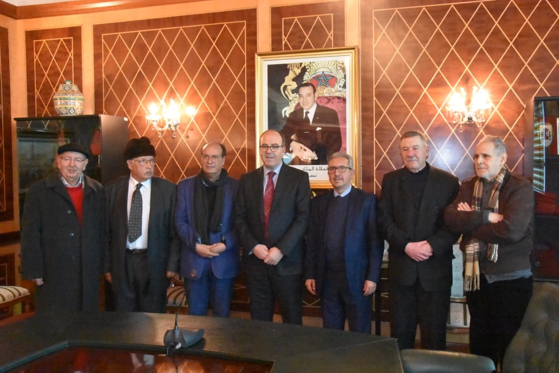 برلمان. المركز المغربي للقلم الدولي في ضيافة رئيس  مجلس المستشارين