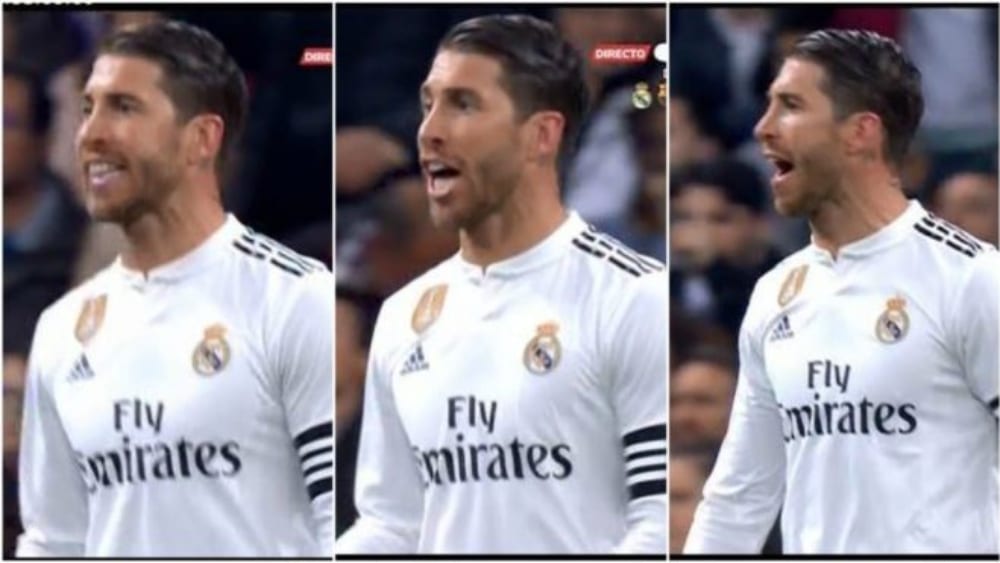 ماركا الاسبانية. “ها شنو قال راموس لصحابو” بعد هدف برشلونة الثالث