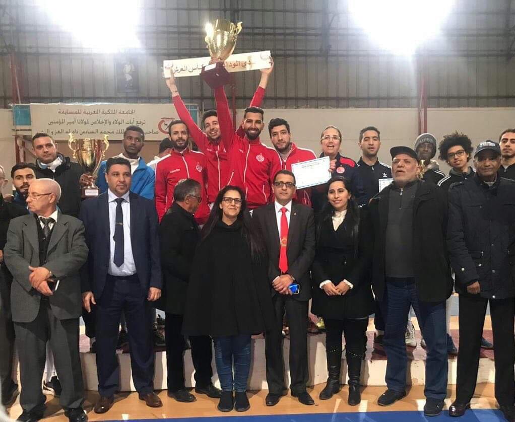 الوداد البيضاوي يفوز بلقب كأس العرش 2018 -2019 في المسايفة