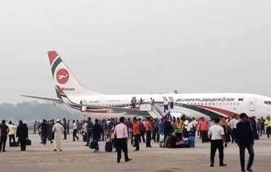 راكب مسلح بمسدس يحاول اختطاف طائرة متجهة إلى دبي