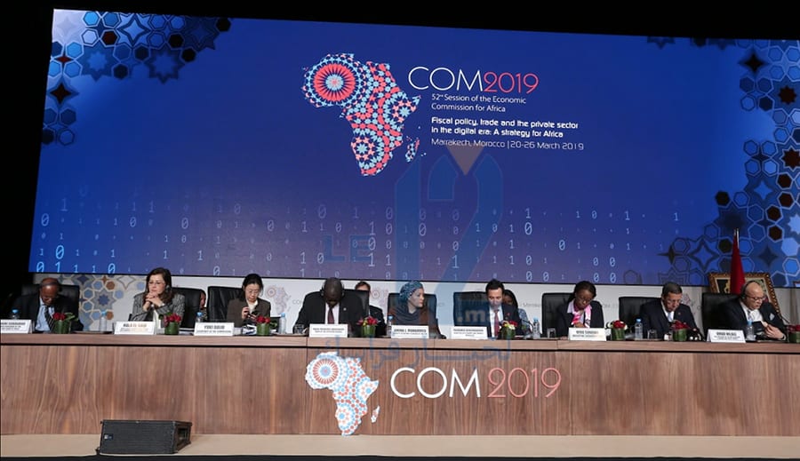 بالصور. افتتاح الدورة  ال 52 لمؤتمر وزراء المالية  الاقتصادية الأفارقة