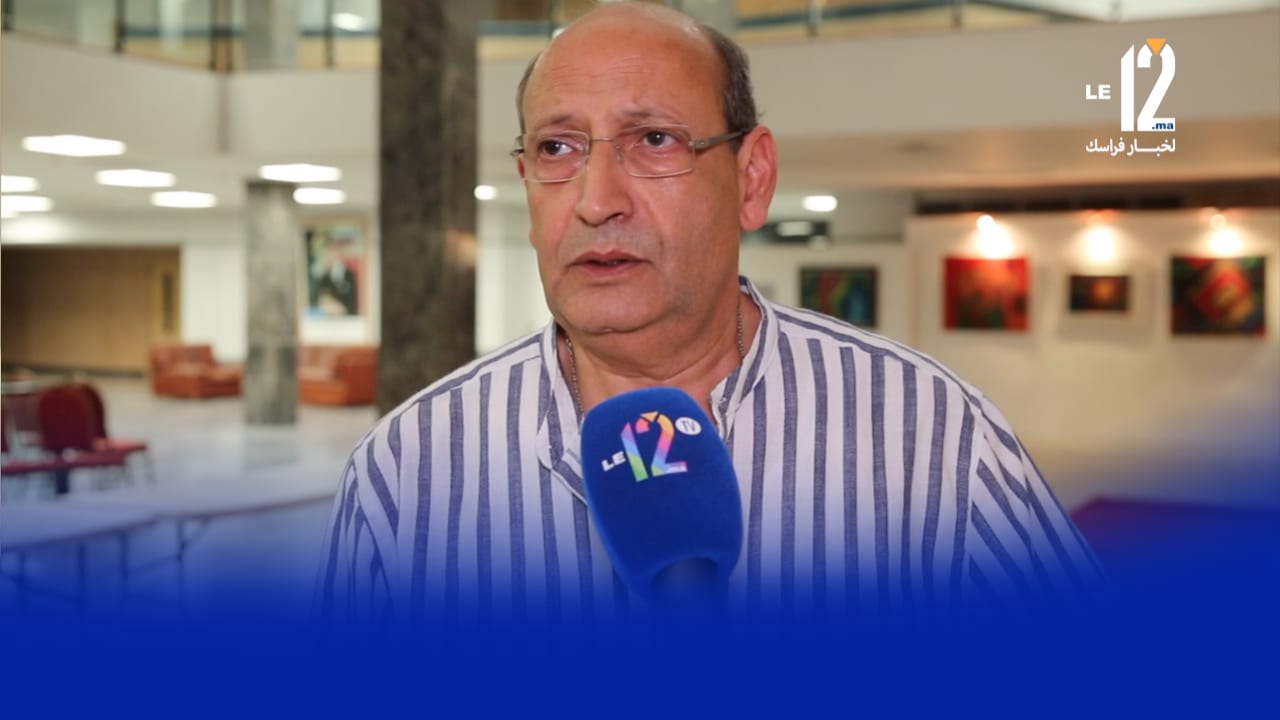 ربورتاج. الفنان التشكيلي شفيق بنتونسي يعرض لوحاته بمسرح محمد الخامس