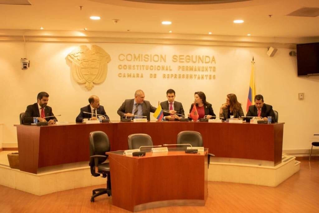 وفد برلماني مغربي يشارك في الجلسة العمومية لبرلمان الأنديز ويجري مباحثات مع مسؤولي الكونغرس الكولومبي