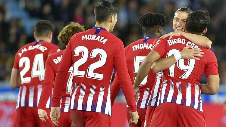 الأخبار السعيدة تتهاطل على أتلتيكو مدريد قبيل مواجهة برشلونة