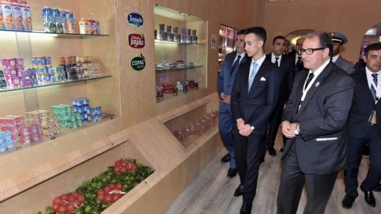 ولي العهد الامير مولاي الحسن يترأس افتتاح المعرض الدولي للفلاحة