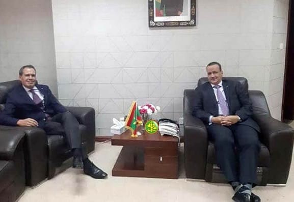 السفير المغربي في نواكشوط يعقد محادثات مع وزير الخارجية الموريتاني