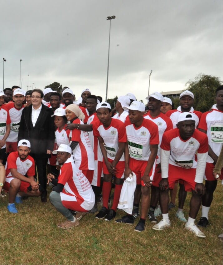 بمشاركة 50 عدّاء من المهاجرين المقيمين بالمغرب. الدورة الخامسة لماراطون الرباط