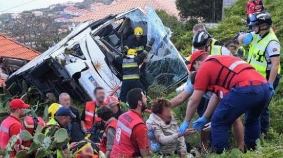 البرتغال. 28 قتيلا على الأقل في انحراف حافلة للسياح