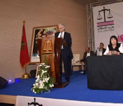 استقلال. نزار بركة يرأس المجلس الوطني للحزب في الرباط