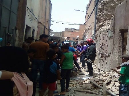 مراكش. رعب وسط سكان “السبتيين” بعد انهيار منزل