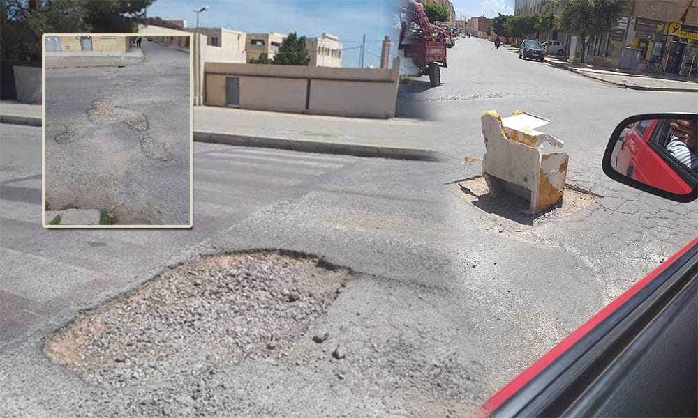 حملة إحصاء الحفر تخرج جماعة وجدة عن صمتها وتعد بإصلاح عاجل