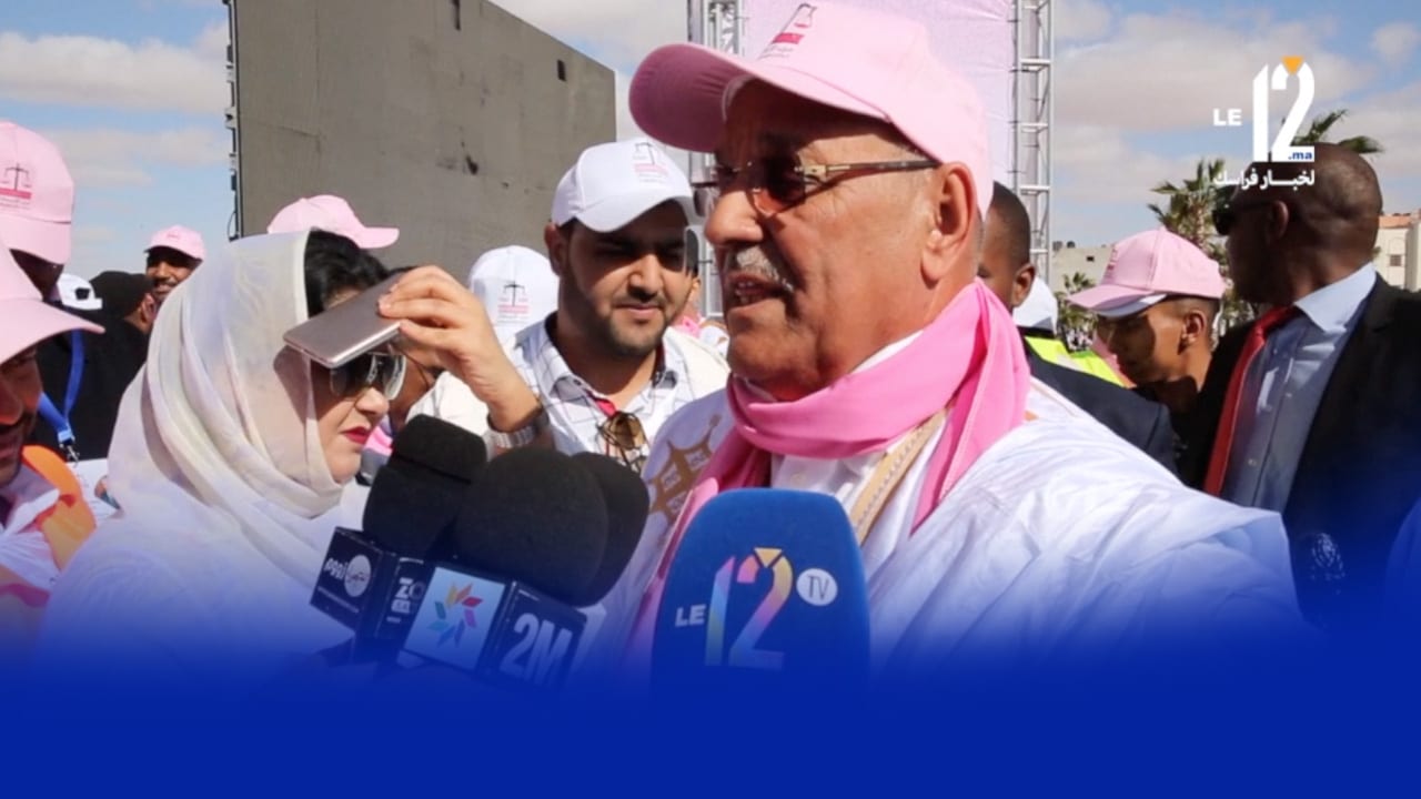 بالفيديو. امام 40 الف استقلالي ..هذه رسالة حمدي ولد الرشيد للبوليساريو  وساكنة العيون