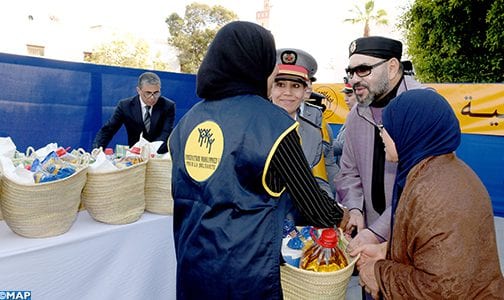 الملك محمد السادس يشرف على إعطاء انطلاقة العملية الوطنية للدعم الغذائي “رمضان 1440″