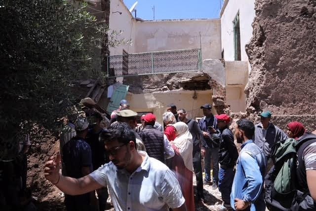 مراكش. قتيل وجرحى في انهيارات مرعبة لمنازل المدينة القديمة