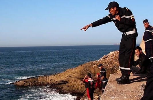 السعيدية. العثور على جثة شاب وسط الصخور