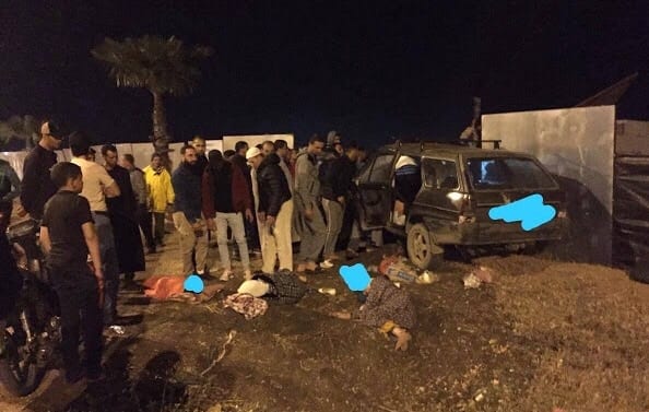 برشيد. إصابة ستة أشخاص في حادثة سير خطيرة