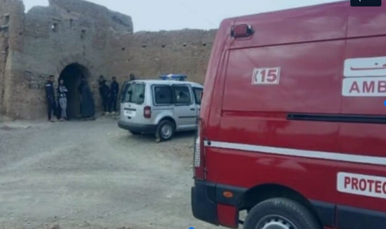 شتوكة أيت باها. العثور على رضيع متخلى عنه