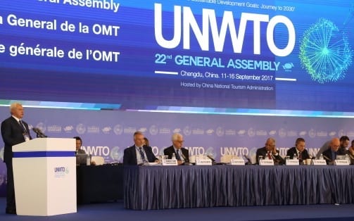 استضافة المغرب للمنظمة العالمية للسياحة. تالرويج للترشيح في كرواتيا