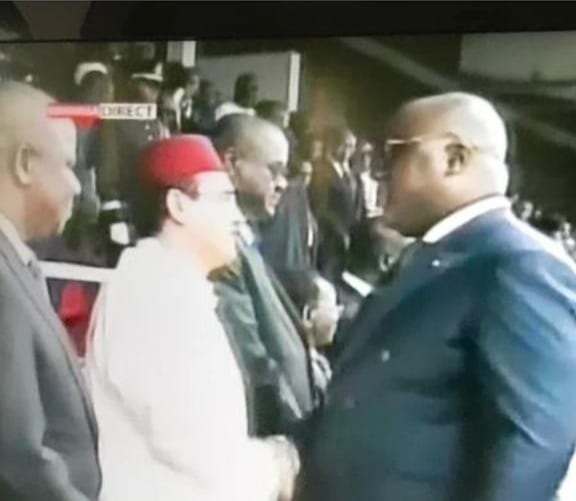 كنشاسا. بنعتيق يمثل الملك في مراسم تشييع جنازة شيكيسيدي