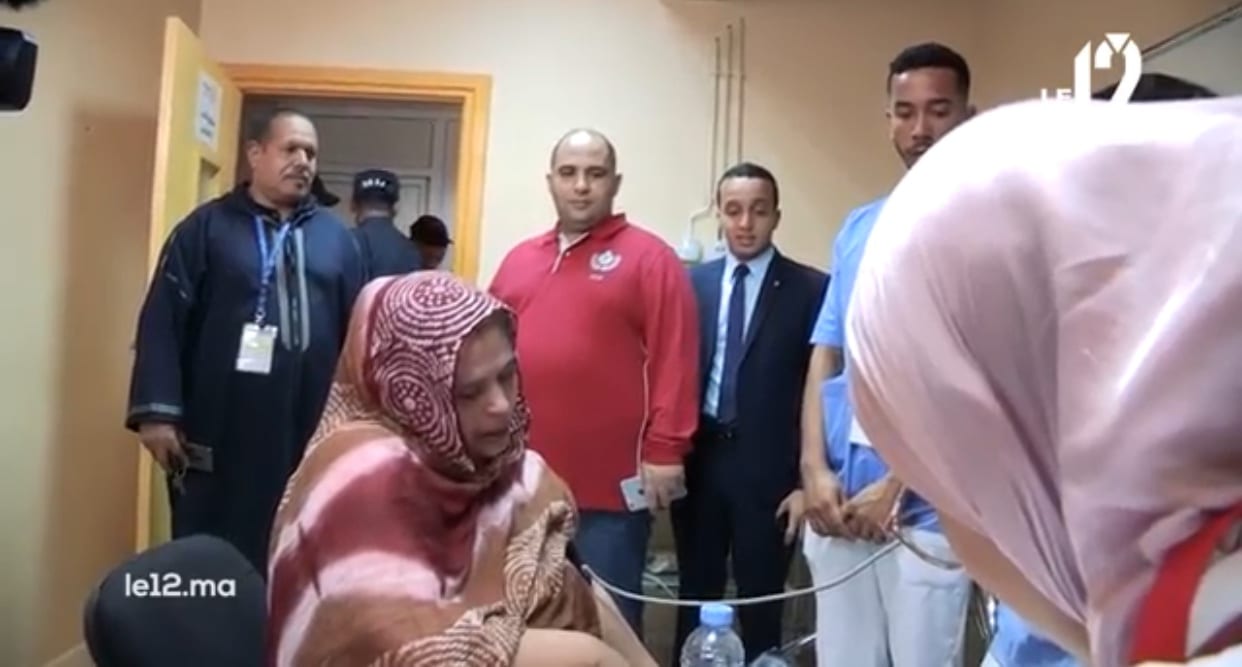 بالفيديو. وكيل للملك يشرف على حملة طبية تضامنية بطانطان