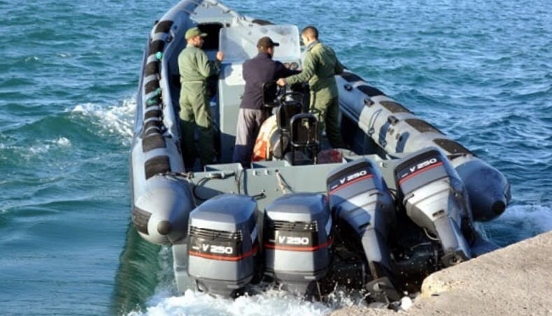 بمساعدة البحرية الملكية. إنقاذ 49 مهاجرا في البحر المتوسط