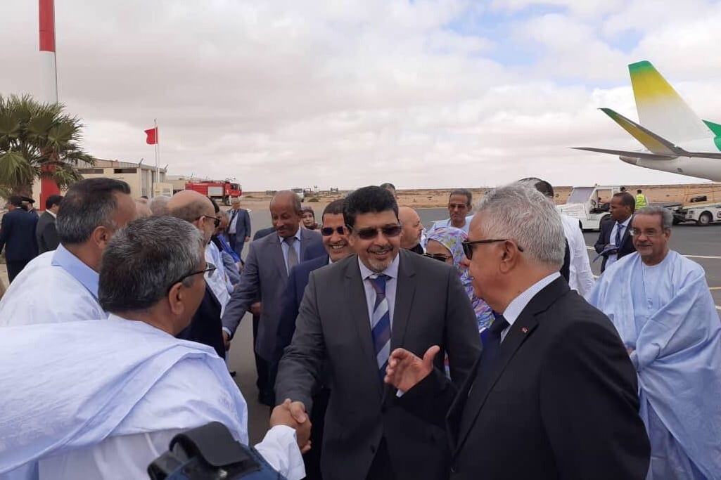 يوميات ألموكار. طانطان. وفد رسمي موريتاني للمشاركة في المهرجان (صور)