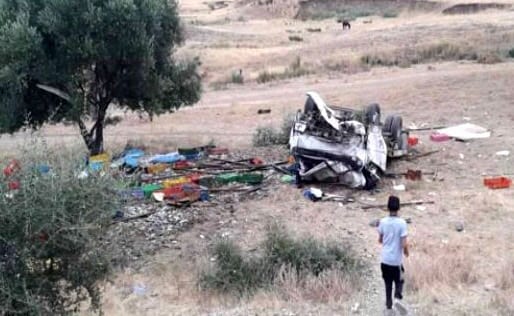 تاونات. قتيل ومصابون في حادثة سير خطيرة