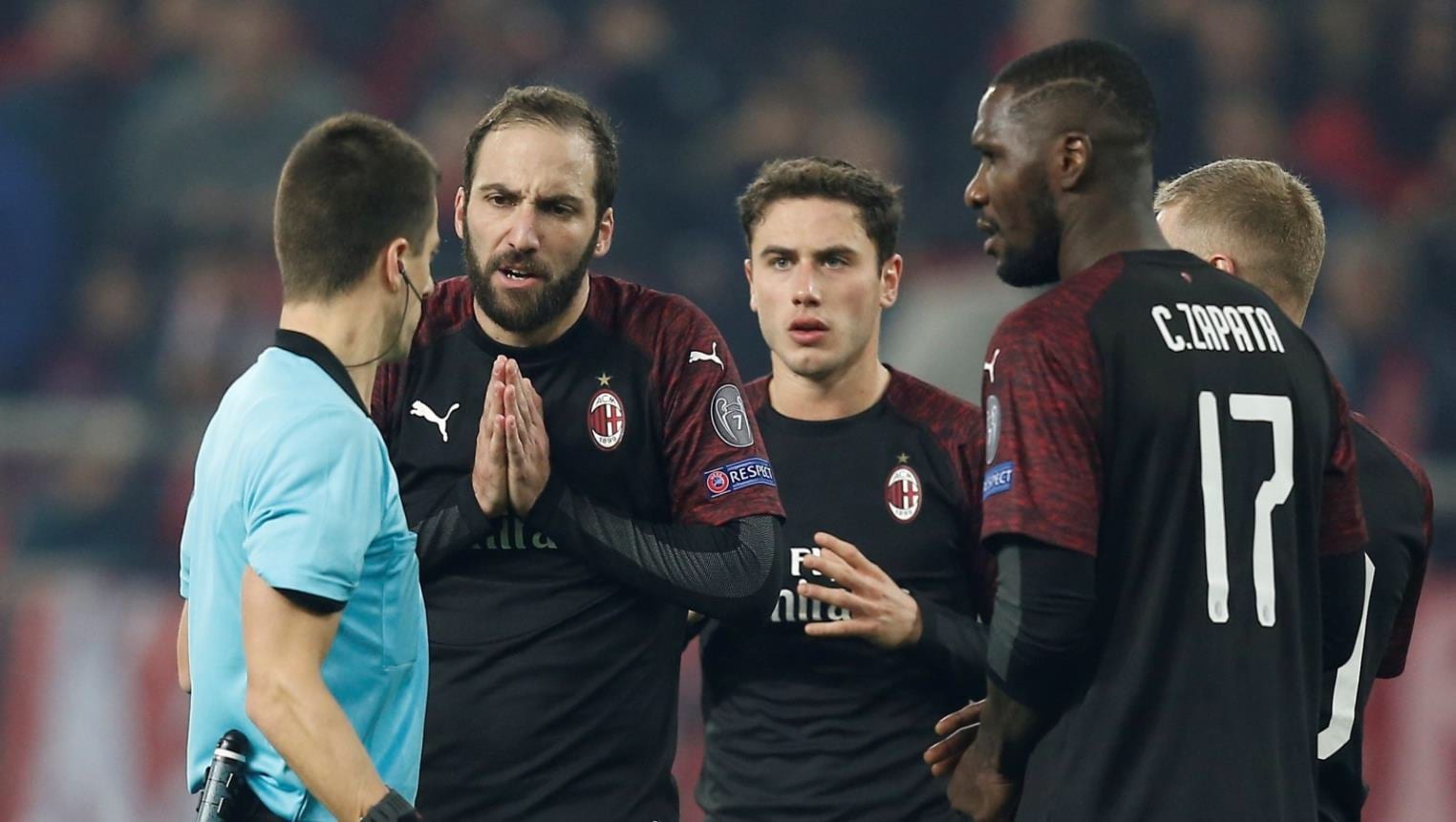 “إقصاء” ميلان الإيطالي من بطولة الدوري الأوربي