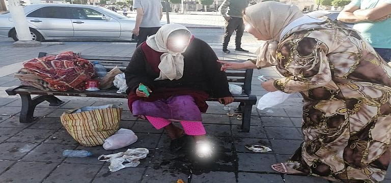 مؤلم . الديدان تنهش متشردة و “العصبة ” تراسل سلطات الناظور