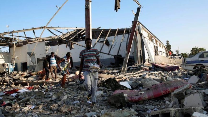 فيها قتلى مغاربة.. حصيلة جديدة لضحايا قصف “حفتر”