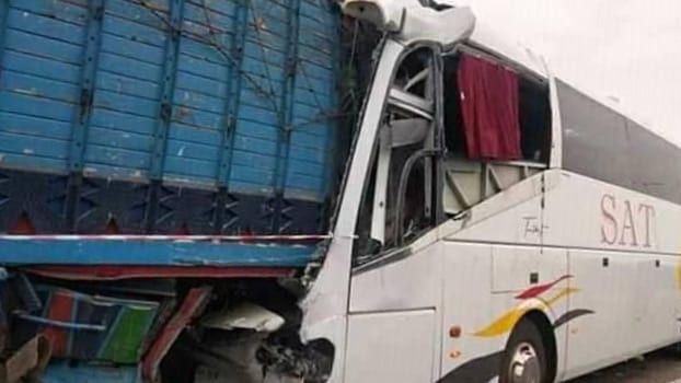 وفاة سائقين في حادثة مروعة في الطريق السيار المحمدية -كازا (صورة)