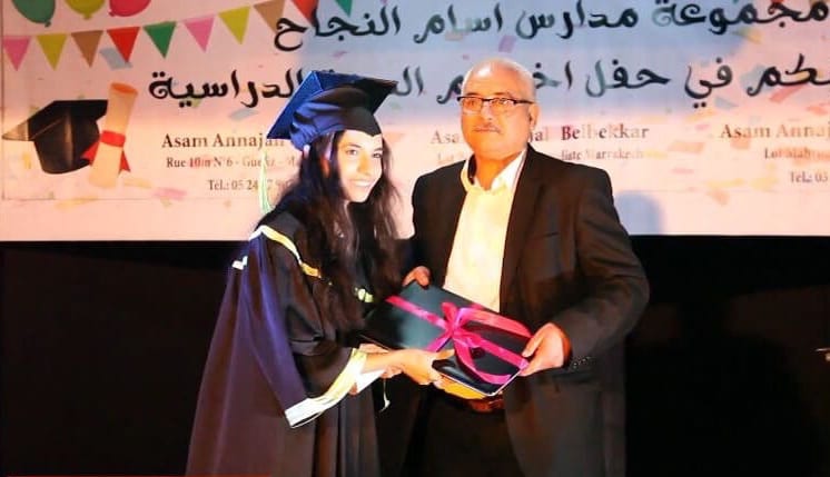 الأولى وطنيا في الباكلوريا في جهة مراكش. مدارس “أسام النجاح” تحتفي