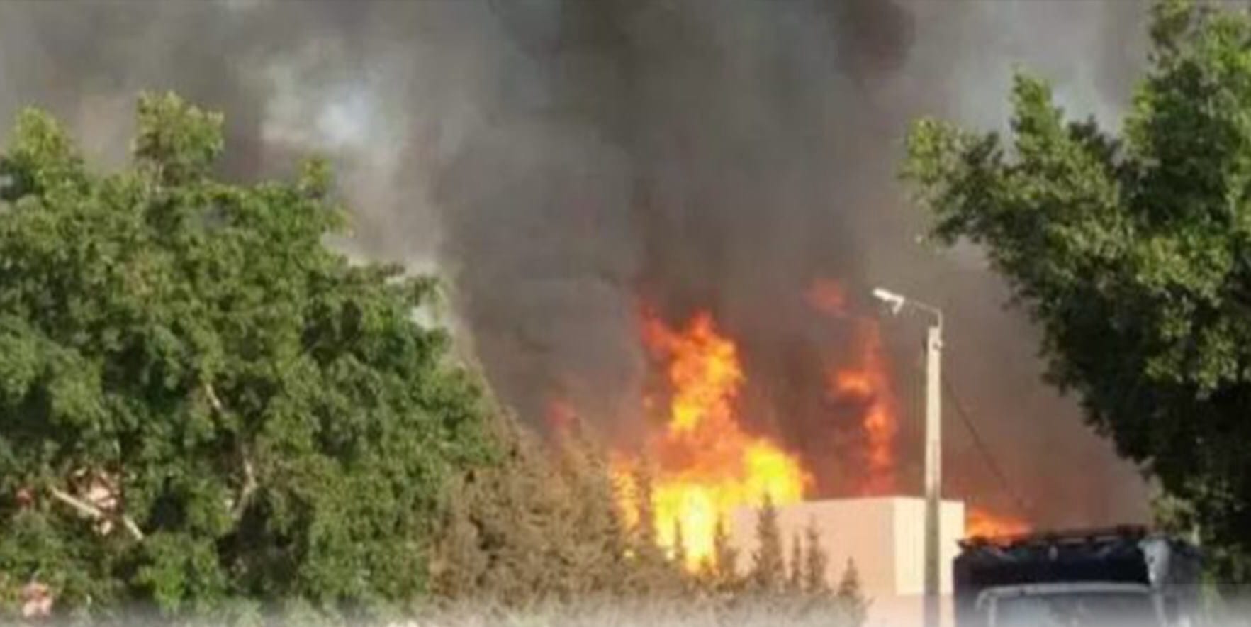 فاس. حريق مهول يستنفر سكان “مونفلوري”