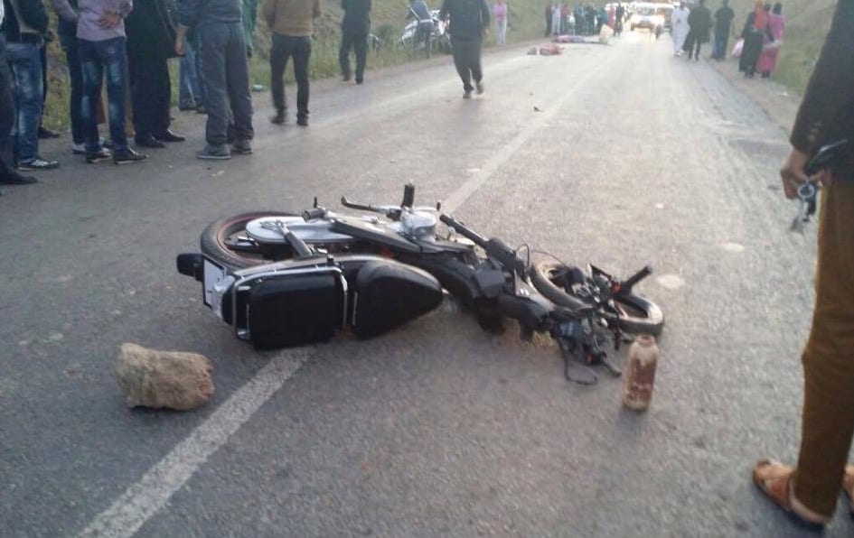 دمنات. مصرع ثلاثة شبان في حادث سير مفجع