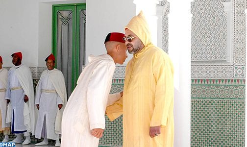 تطوان. أمير المؤمنين الملك محمد السادس يودي صلاة العيد وينحر الاضحية ويتلقى التهاني