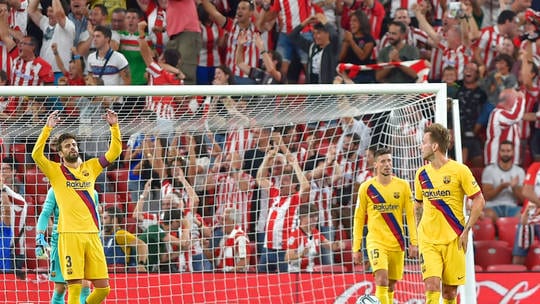 برشلونة ينهزم امام اتلتيك بلباو في افتتاح “الليغا”