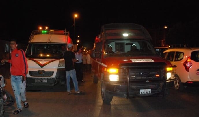 طنجة. إصابة 12 شخصا في حادث “ثلاثي” مروع
