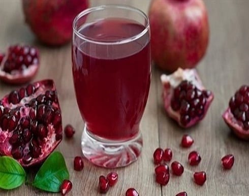 بعض الحقائق عن عصير الرمان