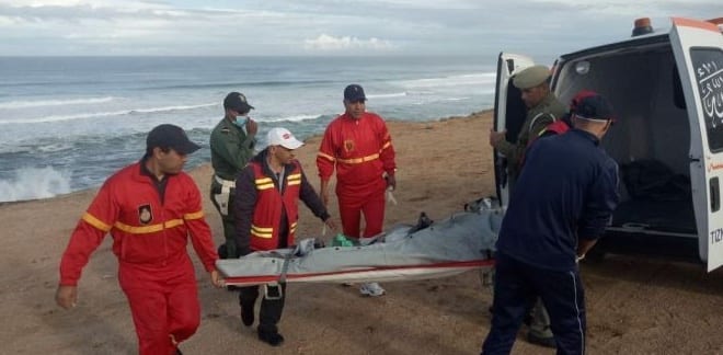 أكادير. البحر يلفظ جثة عنصر من القوات المساعدة بعد أربعة أيام من غرقه